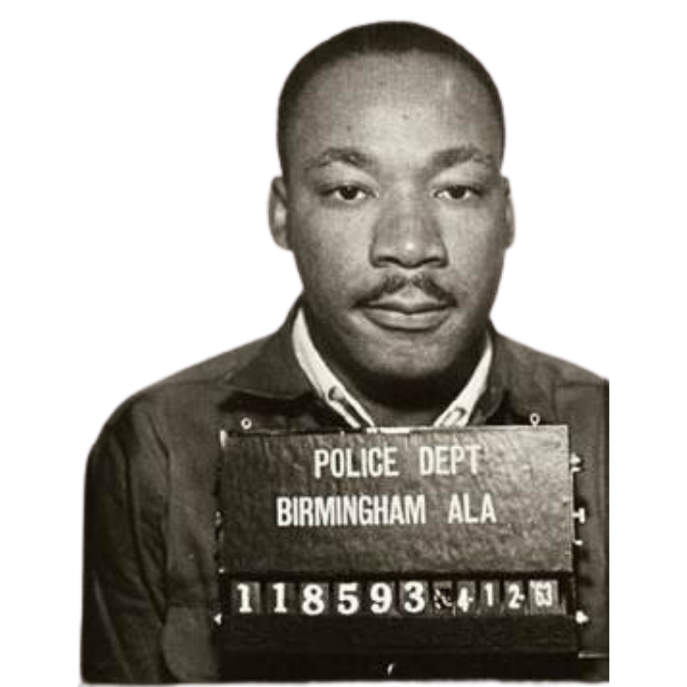 Martin Luther King Jr. Mugshot